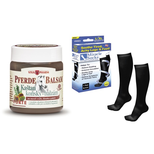 Kestenov Pferde gel i 2 para preventivnih carapa za vene BioOrto.hr